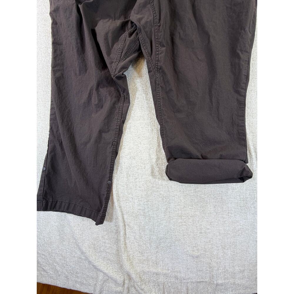 Duluth Trading Mens 44x30 Brown Canyoneer Pull On Tie Waist Outdoor Pants Casual - Picture 3 of 10